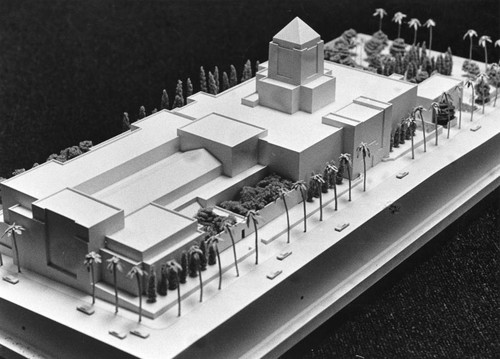 Central Library architectural model — Calisphere