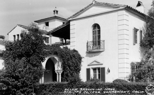 Exterior of Browning Hall, Scripps College