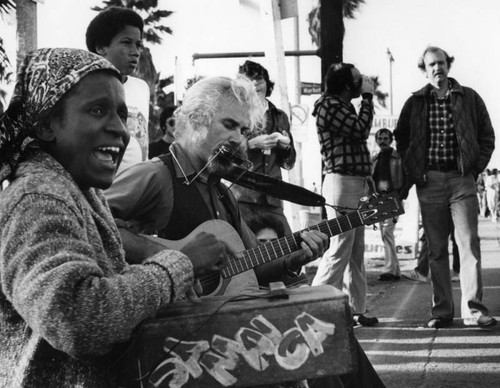 Street musicians