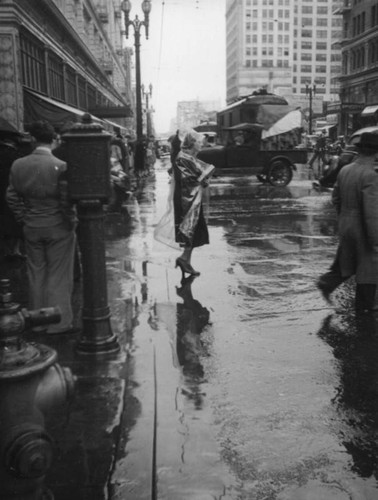 Hill Street south from Eighth Street