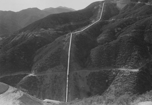 Bouquet Canyon pipe line