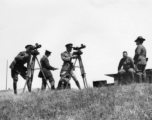 Fort MacArthur training, view 1