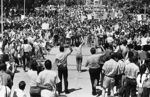 UCLA rally for UC divestiture