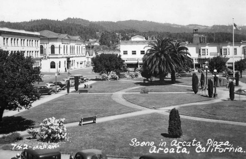 Arcata plaza