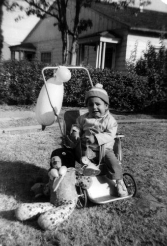 Child in stroller