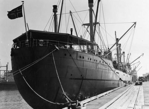 S.S. Roseville in harbor