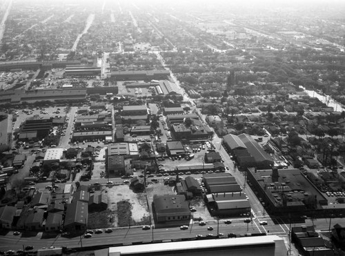 Howard Foundry Co. property, Huntington Park, looking southwest