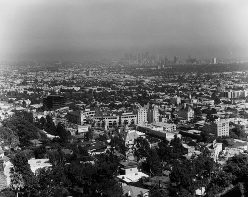 Panoramic View of Hollywood