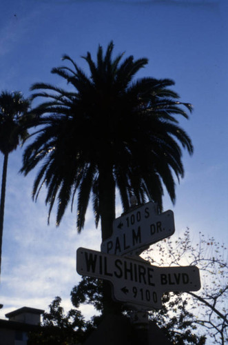 Beverly Hills intersection