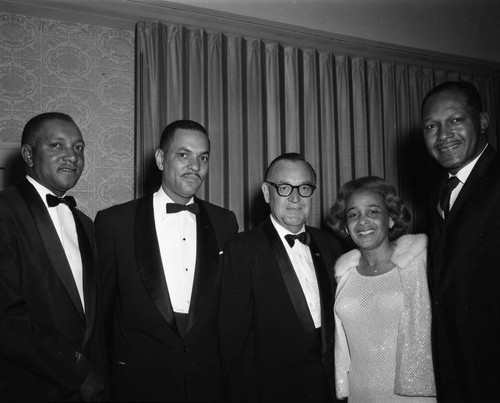 Mr. and Mrs. American Citizen of the Year award at the Cocoanut Grove nightclub