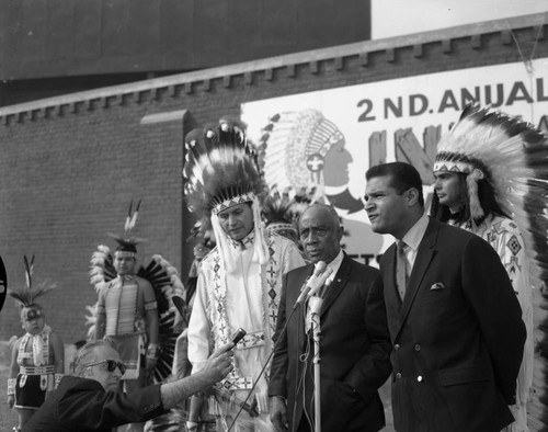 All American Indian week press conference