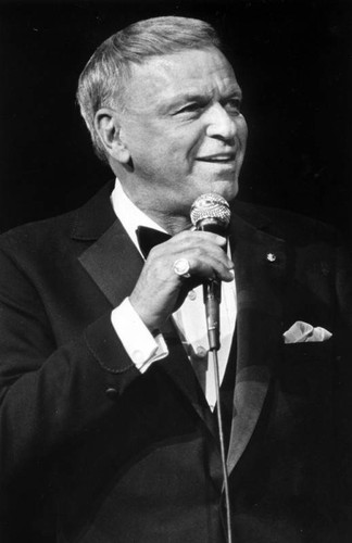 Frank Sinatra sings