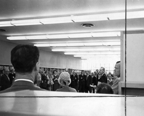 Crowd attends West Valley Library dedication