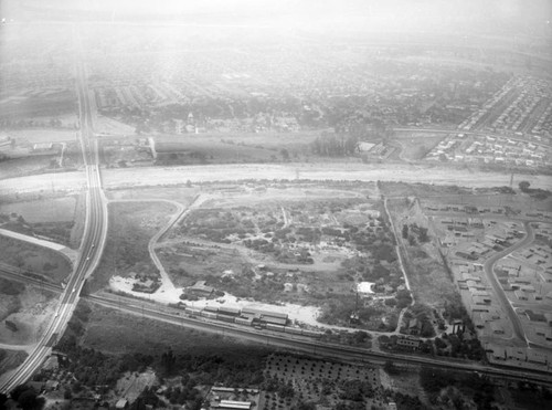 Beverly Boulevard, Pico Rivera, looking northwest