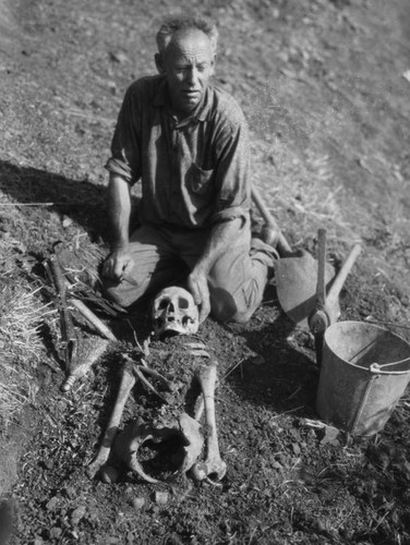 Anthropologist on Santa Catalina Island