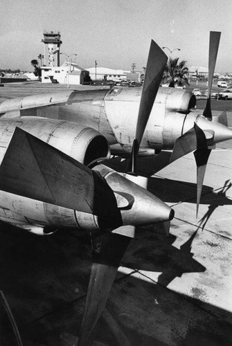 Plane on runway, Ontario