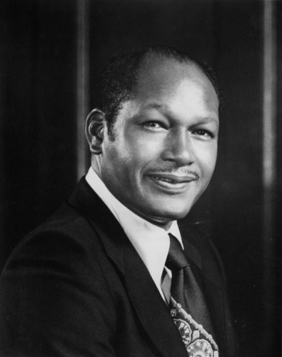 Tom Bradley, a portrait