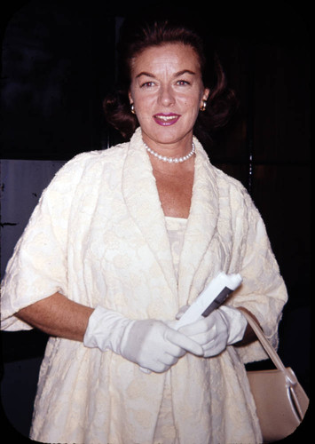 Marguerite Chapman at the theater