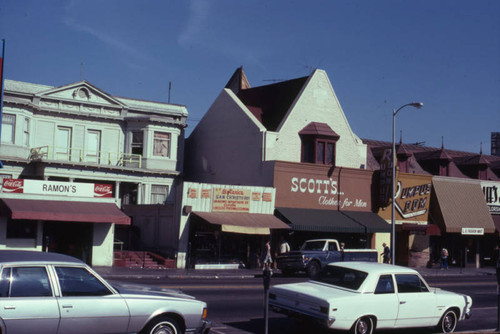 Businesses on Alvarado Street