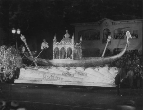 Howard Hughes Productions float