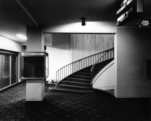 Ambassador Hotel, Casino Level stairs