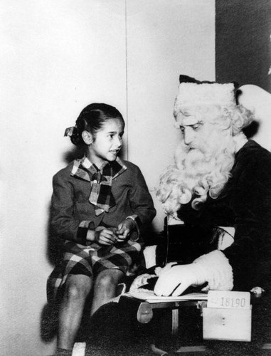 Talking to Santa