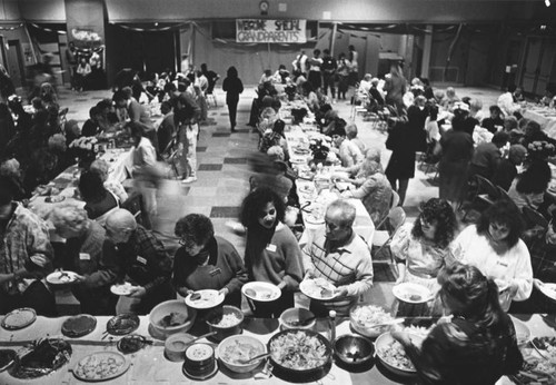 Thanksgiving lunch, Grover Cleveland High School