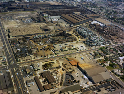 Lipsett Steel, Vernon, looking southeast