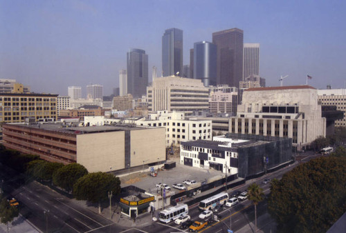 1st and Main streets, panoramic view