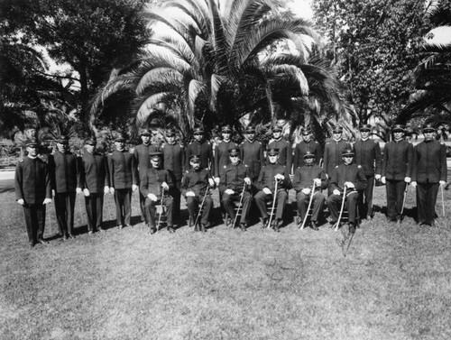 Indian Officers, Boys Battalion, Sherman Institute