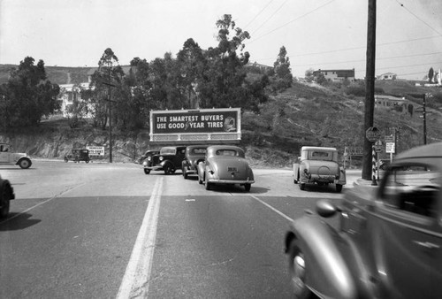 Fletcher Drive at Glendale Boulevard, Silver Lake