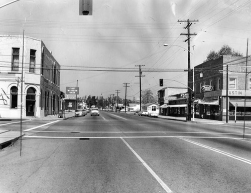 D Street in Tustin