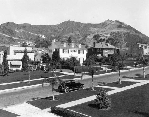 View of street in West Hollywood