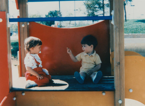 Children at a playground