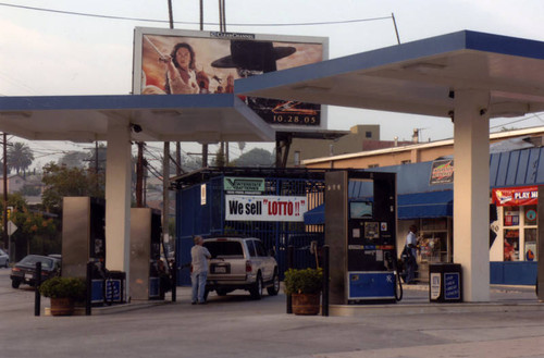 Service station, Echo Park