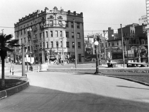 Broadway and Temple Street