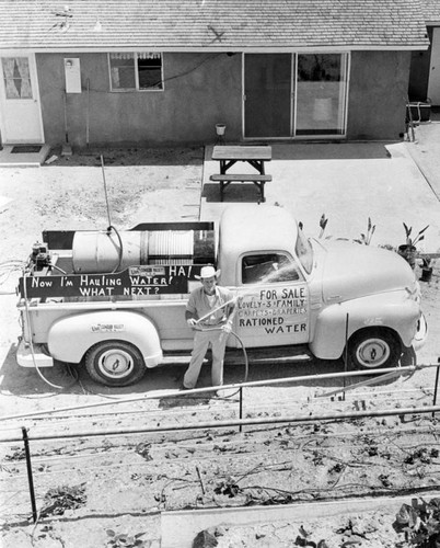 Valley man beats water rationing