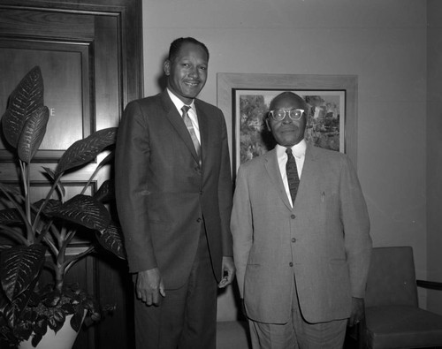 Councilman Tom Bradley at City Hall, 1963