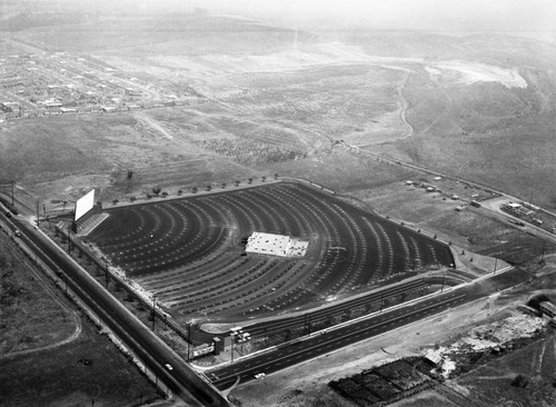 La Habra Drive-In, La Habra, looking southeast