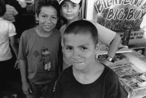 Children in Boyle Heights