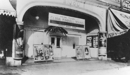 Bijou Theater, exterior view