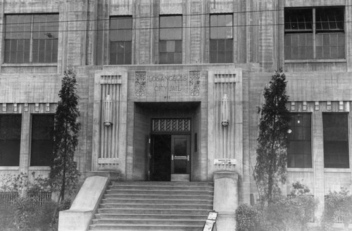 Entrance, Los Angeles City Jail