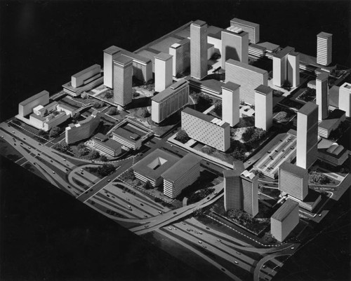 Model of Bunker Hill plan