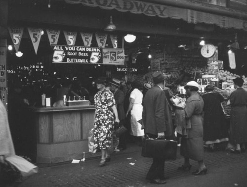 All you can drink at the Grand Central Market