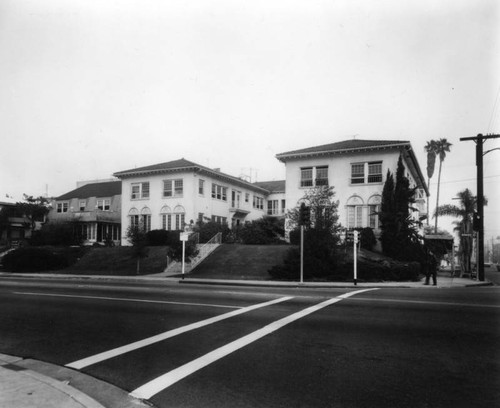 Apartment complex on Normandie Avenue