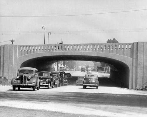 Underpass at Lankershim Boulevard