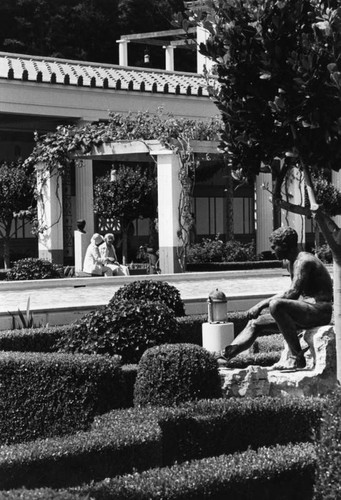 Peristyle at Getty Villa