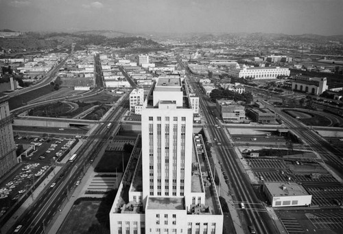 Eastern side of downtown Los Angeles