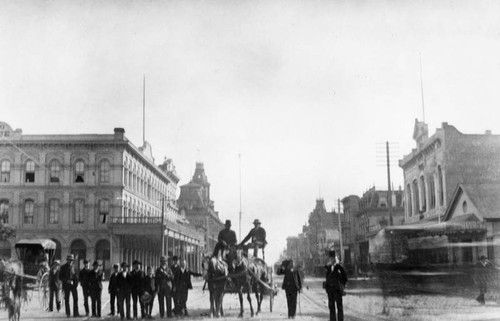 Main Street at Plaza Street