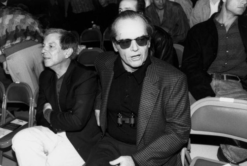 Jack Nicholson at the Olympic Auditorium